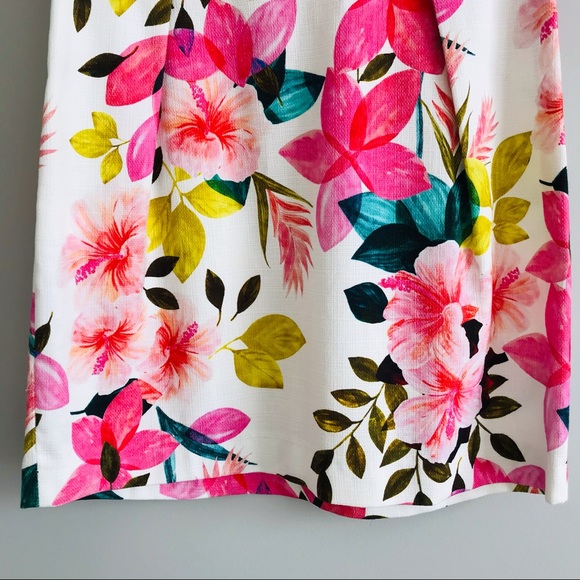 ZARA GIRLS Floral Cotton Party Dress - Picture 11 of 14